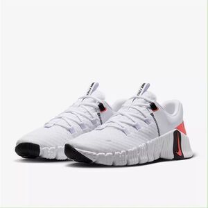 Nike Free Metcon 5 Gym Training 11 White Crimson Black DV3949